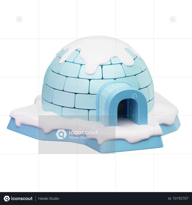 Iglu  3D Icon