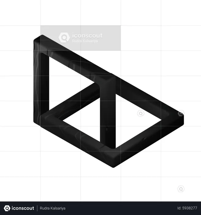 Illusion Abstract Shape  3D Icon