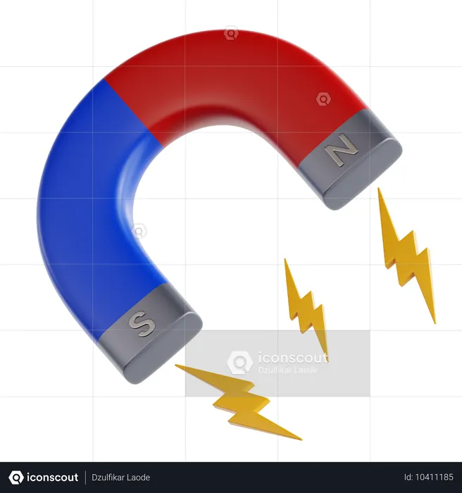 Magnético  3D Icon