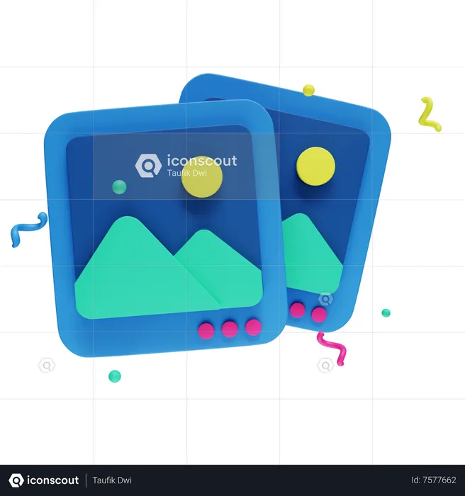 Image  3D Icon