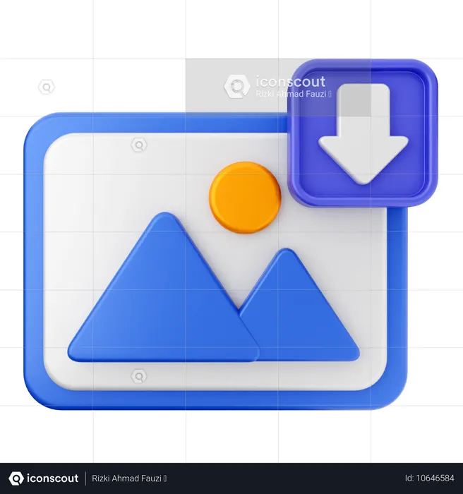 画像のダウンロード  3D Icon