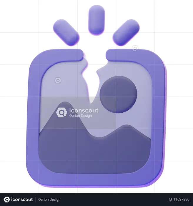 画像エラー  3D Icon