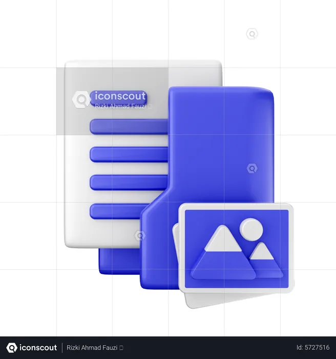 Image Folder  3D Icon