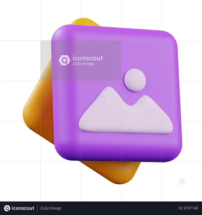 Image Icon  3D Icon