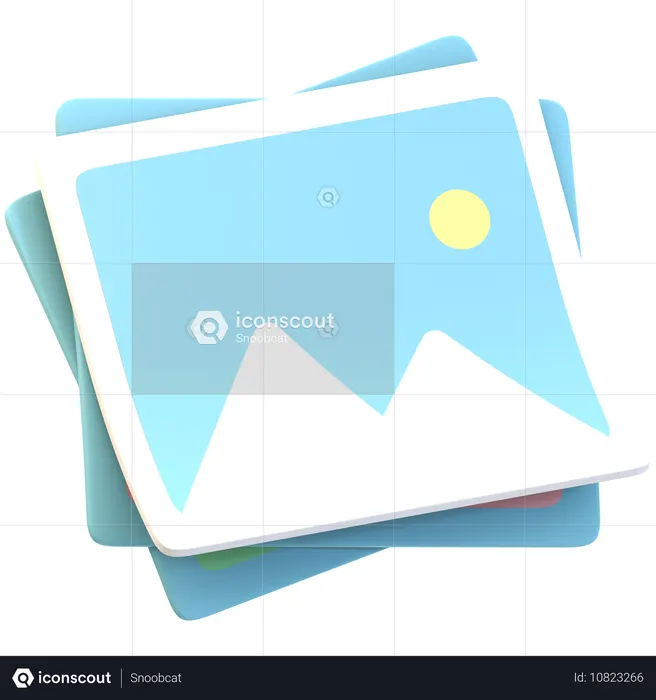 Ícone de imagem  3D Icon