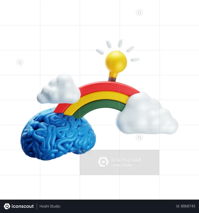 Imagination  3D Icon