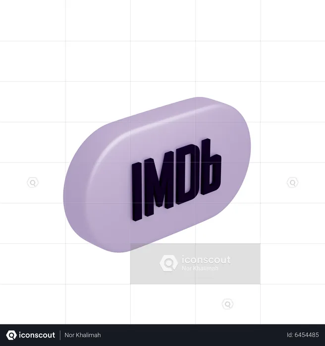 Imdb  3D Icon