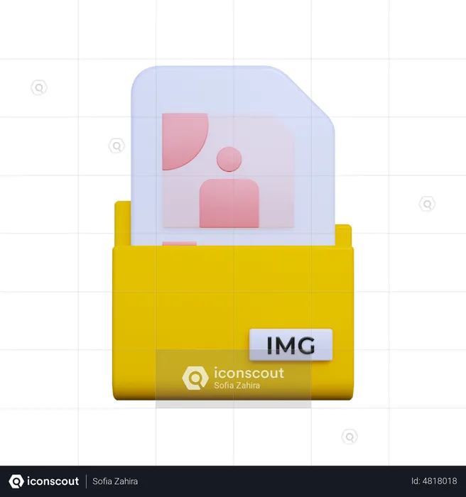 Img-Datei  3D Icon