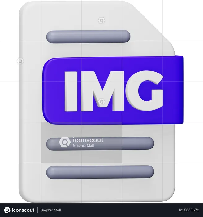 Img File  3D Icon