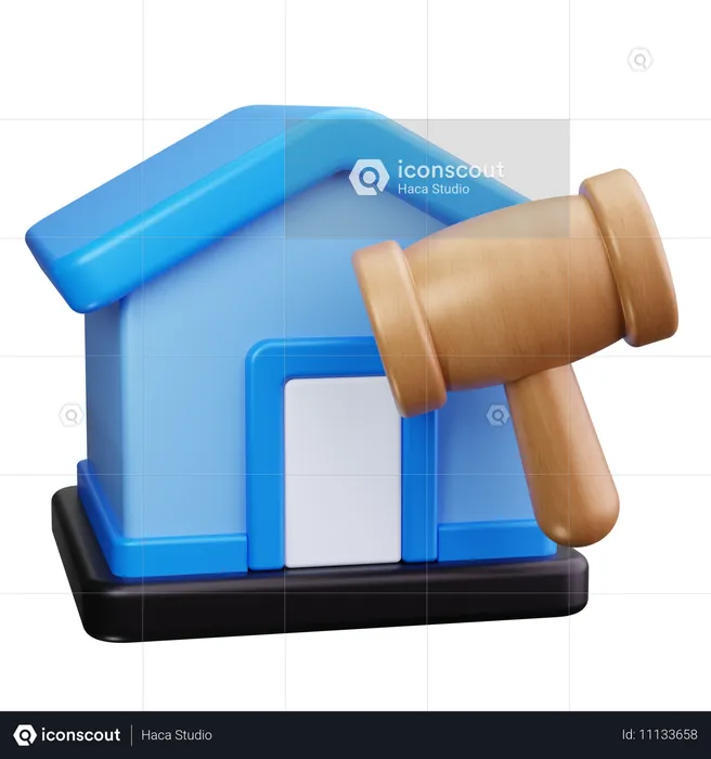 Immobiliengebot  3D Icon