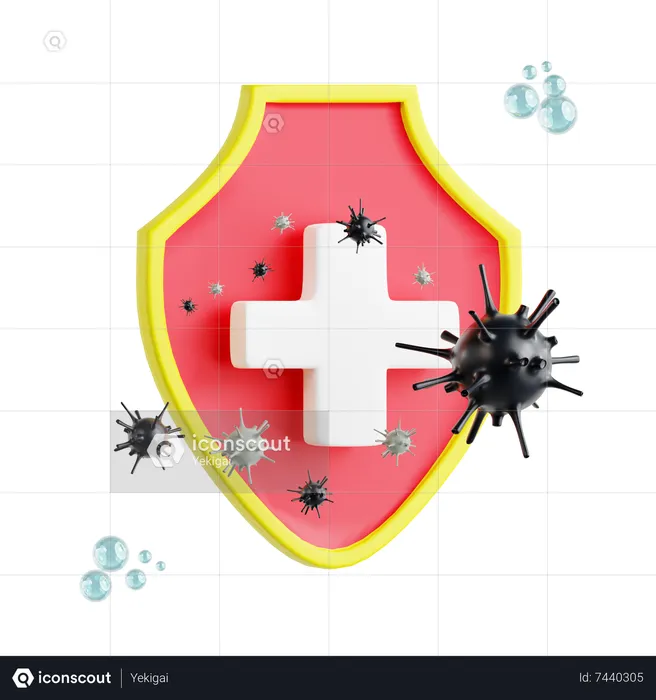 Immune System  3D Icon