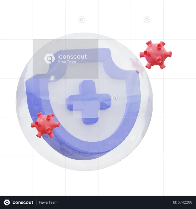 Immunsystem  3D Icon