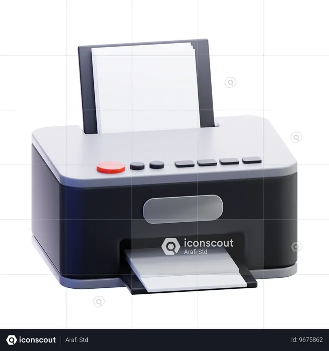 Impresora  3D Icon