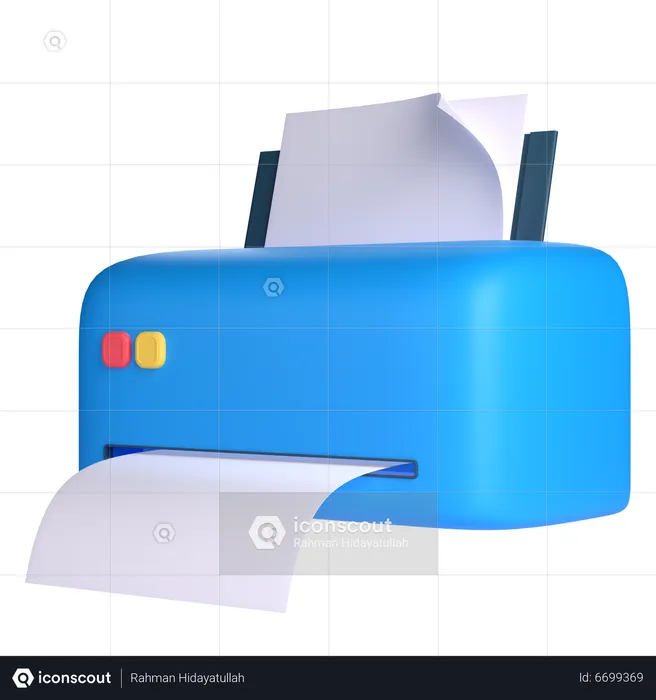 Impresora  3D Icon