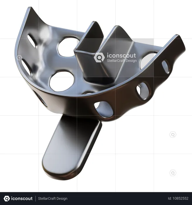 Impression Tray  3D Icon