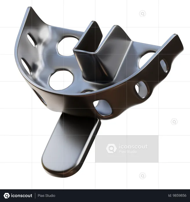 Impression Tray  3D Icon