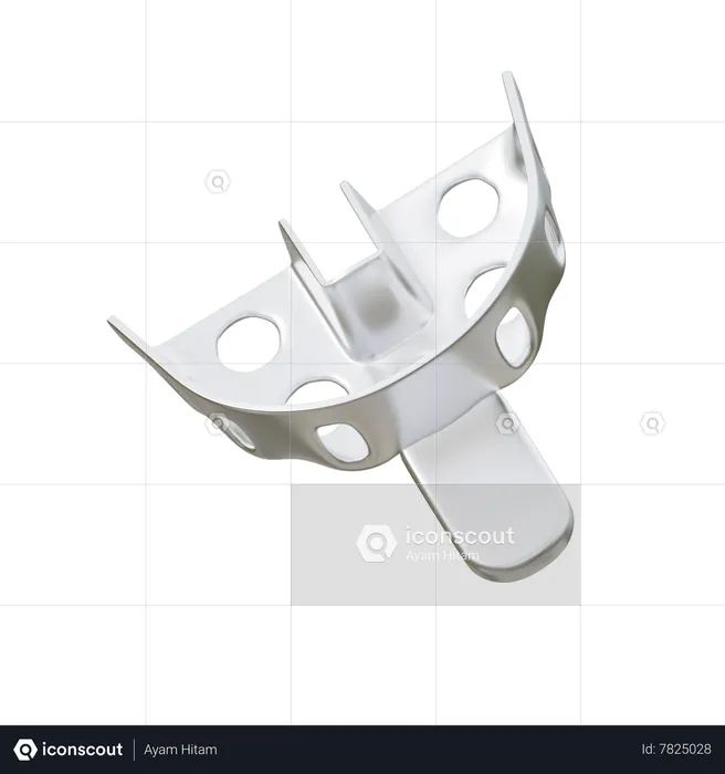 Impression Tray  3D Icon