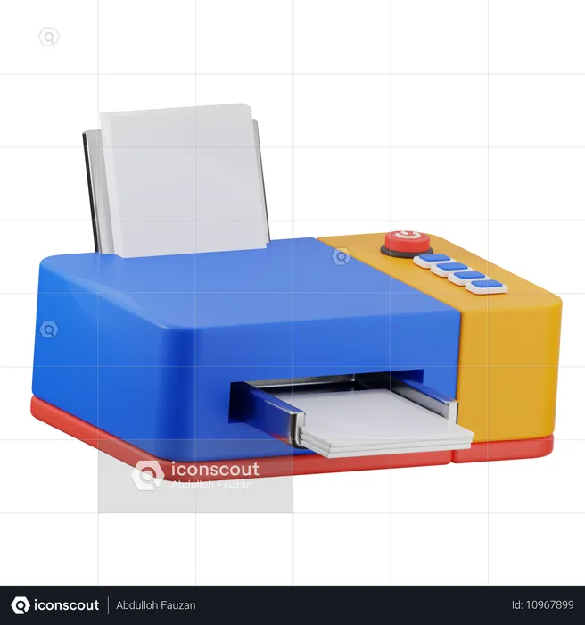 Impressora  3D Icon