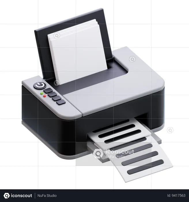 Impressora  3D Icon