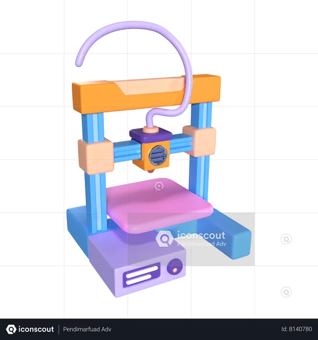 Impressora 3d fdm  3D Icon
