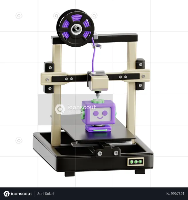 Imprimante 3D  3D Icon