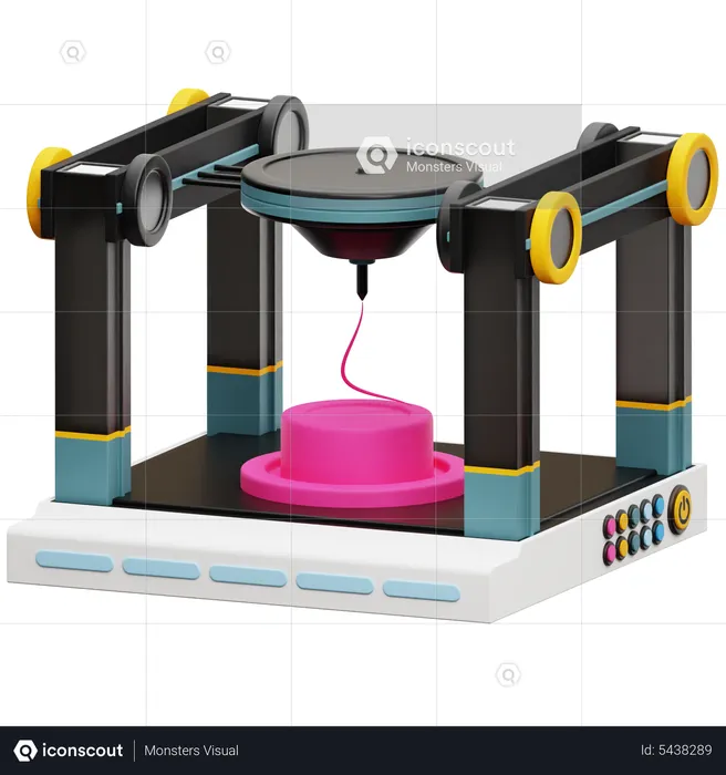 Imprimante 3D  3D Icon