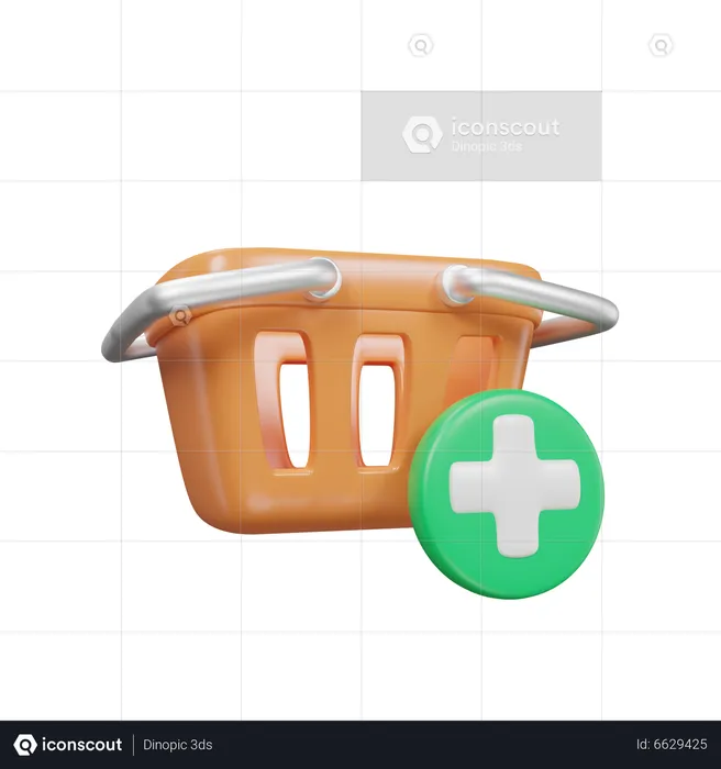 In den Warenkorb  3D Icon