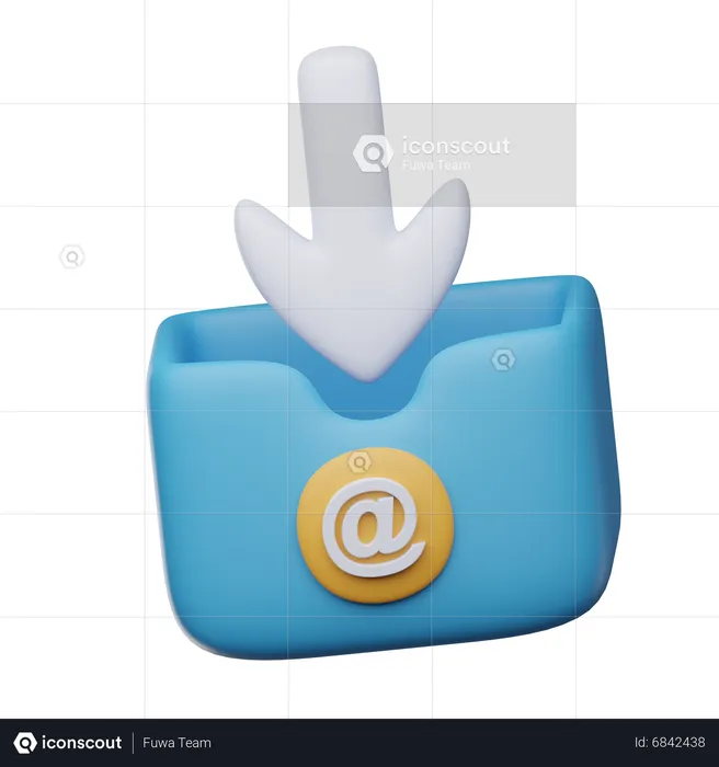 Inbox  3D Icon