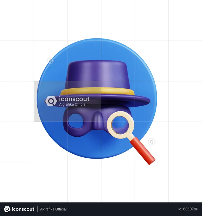 Incognito  3D Icon