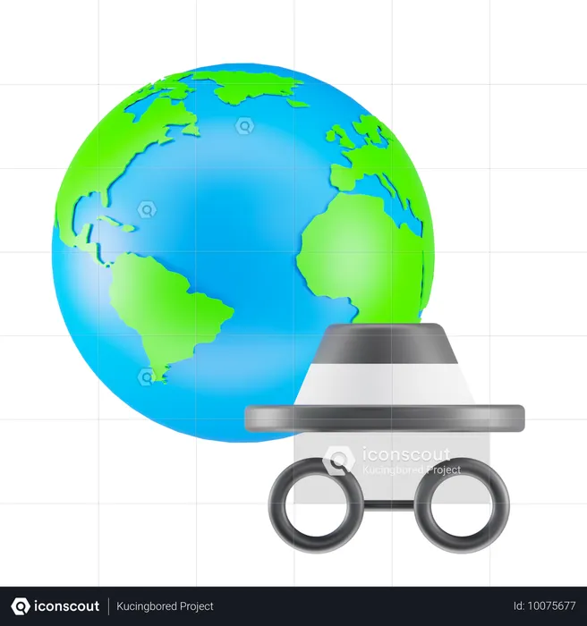 Incognito Browser  3D Icon