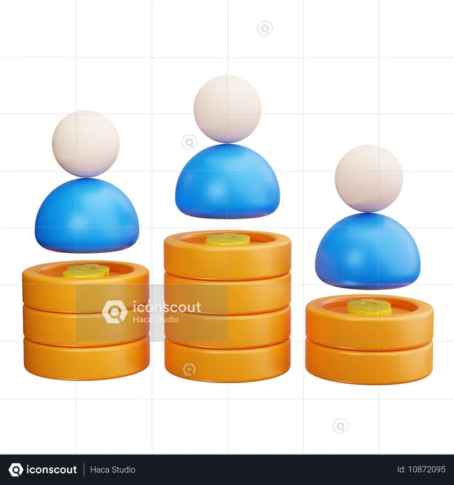 Income  3D Icon