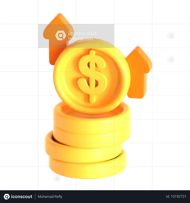 Income  3D Icon