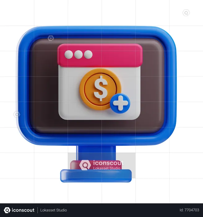 Income  3D Icon