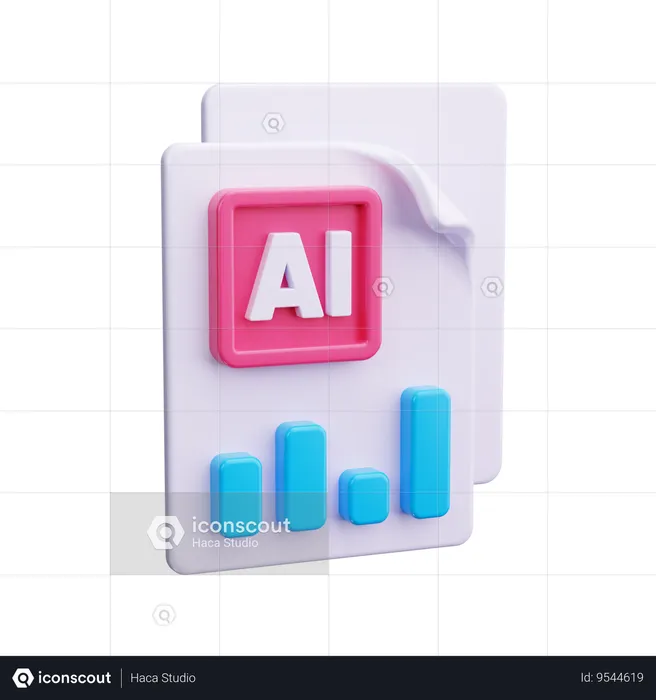 Increase  3D Icon