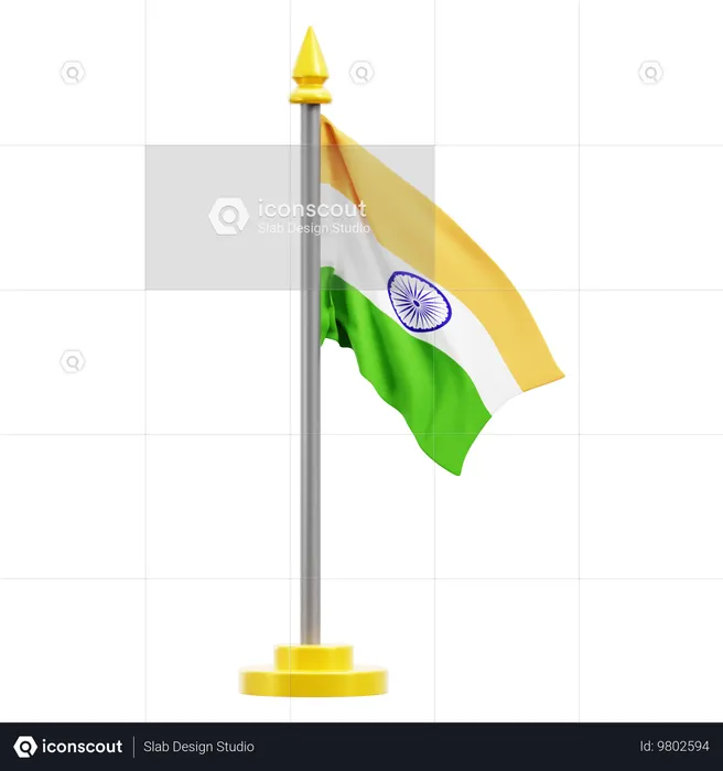 Índia  3D Icon