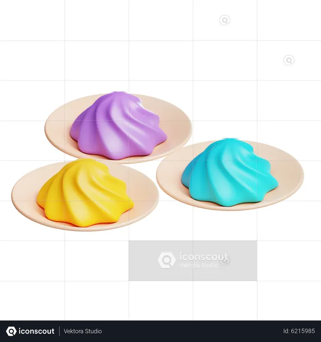 Indias Traditional Food  3D Icon
