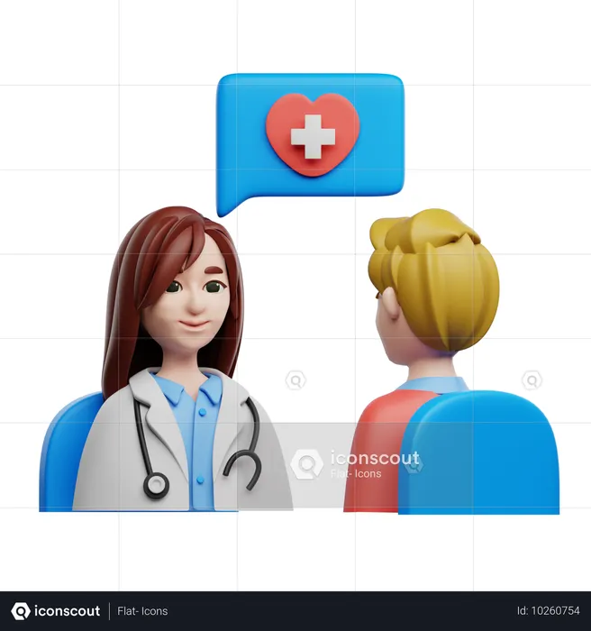 Individual Therapy  3D Icon