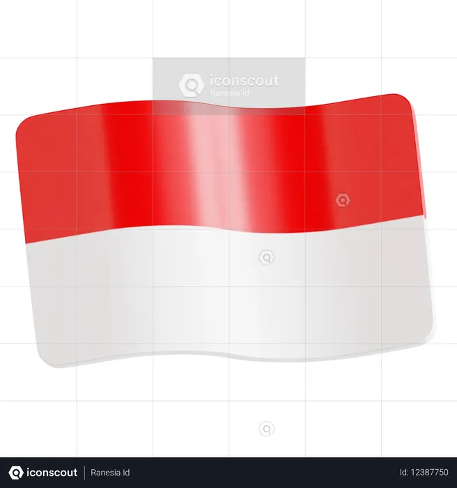 Indonésia  3D Icon