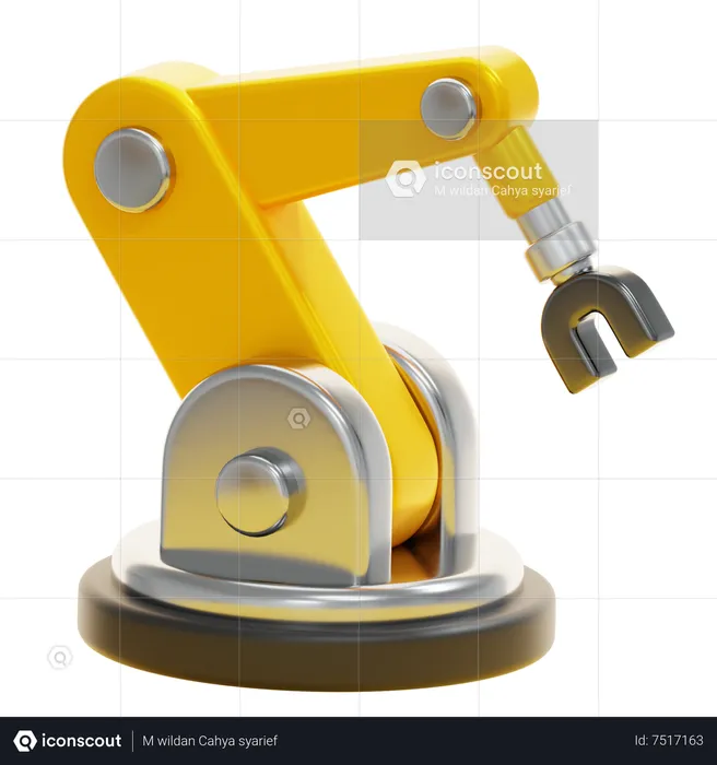 INDUSTRIAL ROBOT  3D Icon