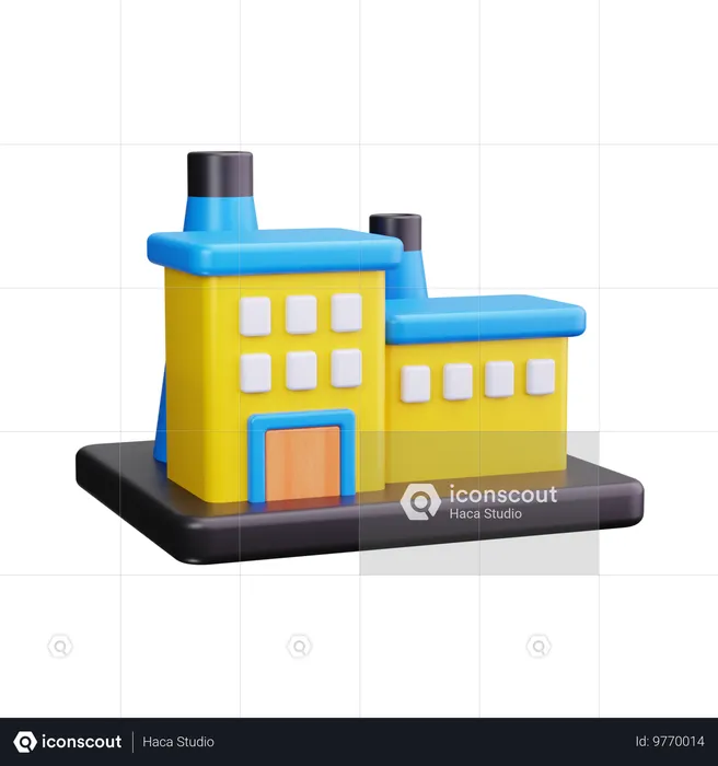 Industry  3D Icon