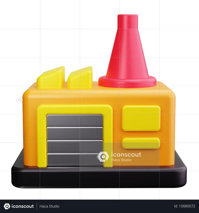 Industry  3D Icon