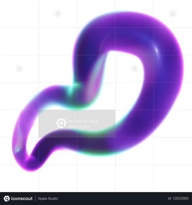 Infinite Abstract Shape 3D Icon Free Download Art & Abstract 3D Icons