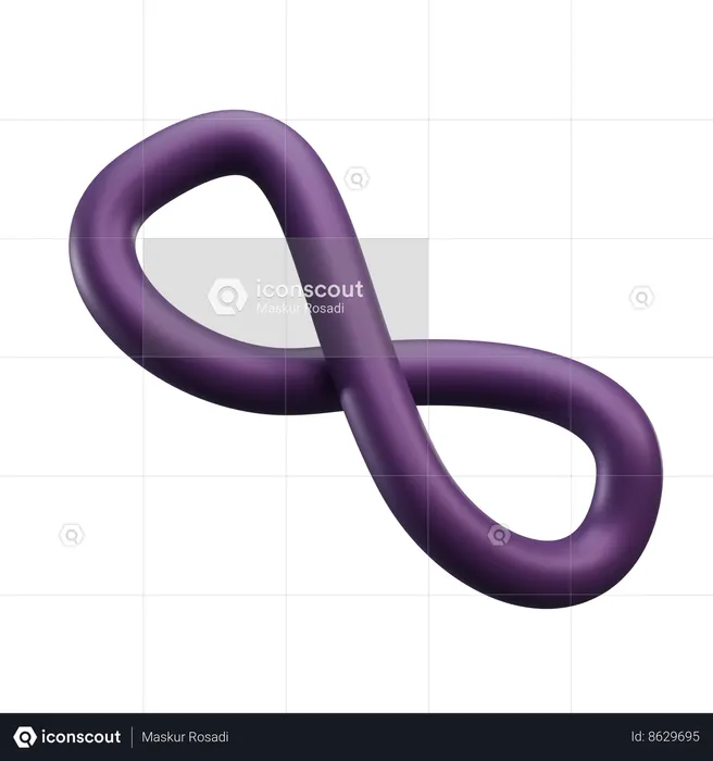 Infinity  3D Icon