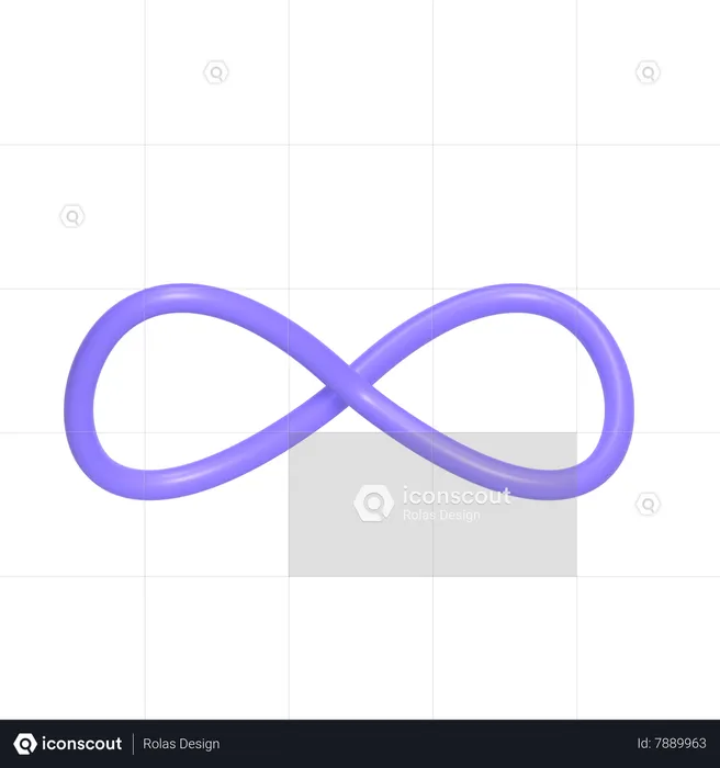 Infinity  3D Icon