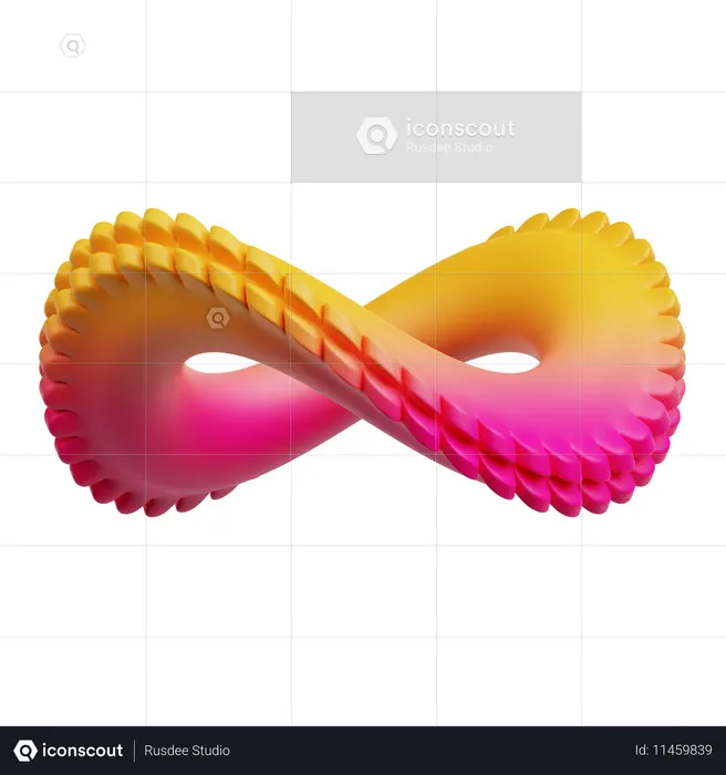 Infinity Abstract  3D Icon