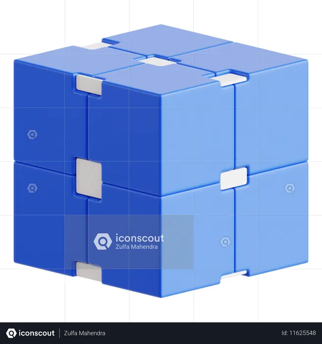 Infinity Cube Toy  3D Icon