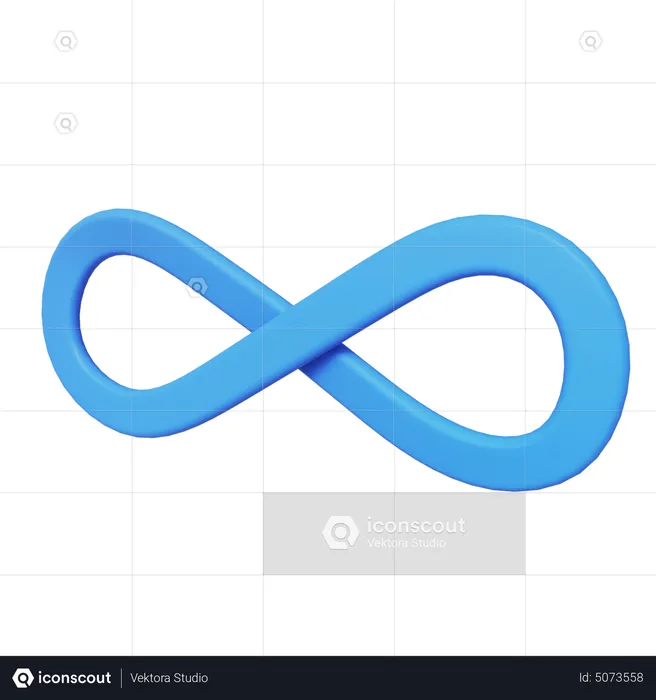 Infinity Symbol  3D Icon