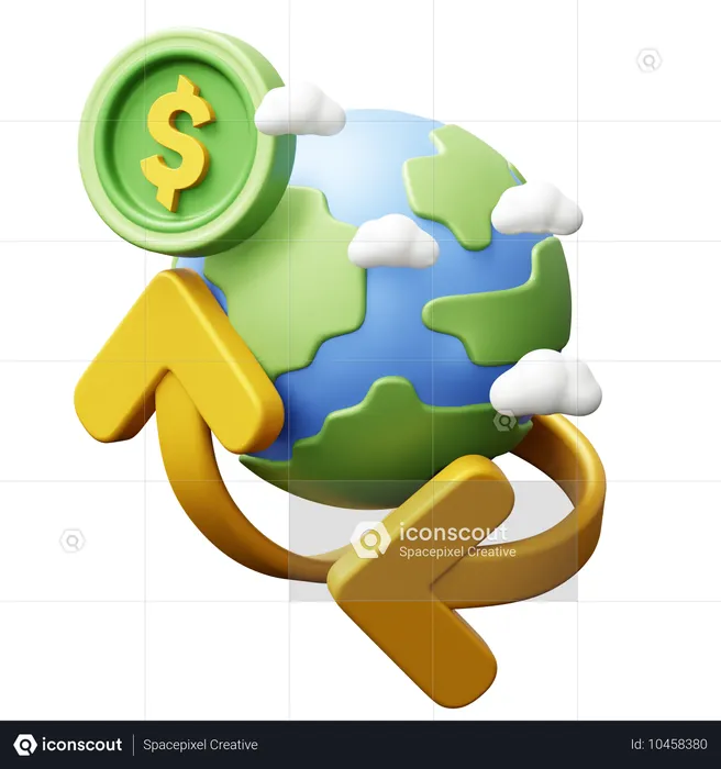 Inflación  3D Icon