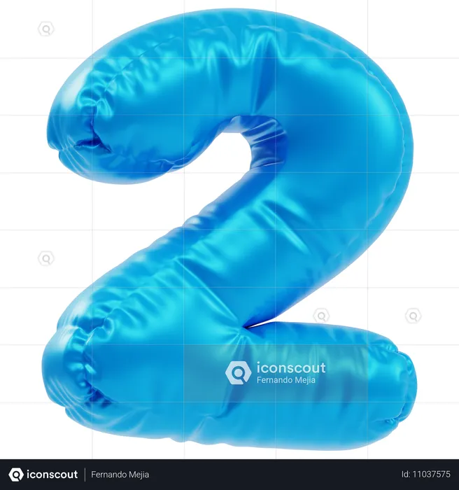 Inflated 2  3D Icon