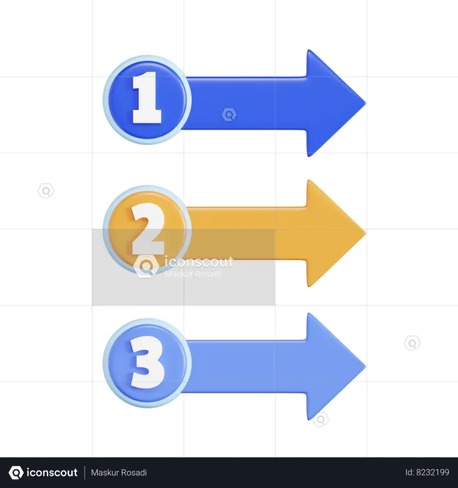 Infográfico  3D Icon